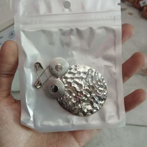 Anting Hijab/ Silver 