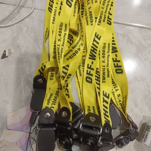 Lanyard Off White Kuning