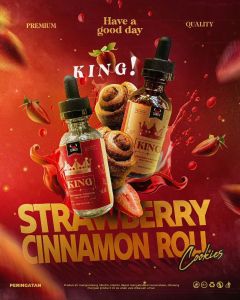King Strawberry Cinamom series 60ml
