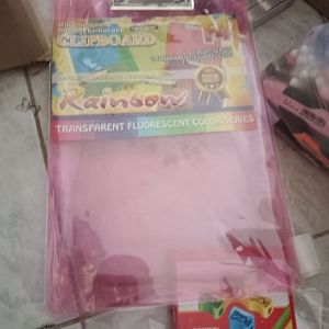 Clipboard Polos Rainbow 