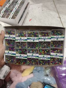 Jarum Pentul Dressmaker Pins Mix/ Rainbow 