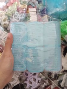 Roll Rambut Jumbo/Biru