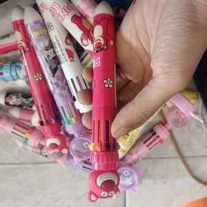 Bolpoin Karakter Rainbow 10 Warna