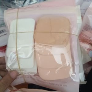 Set Natural Powder Puff