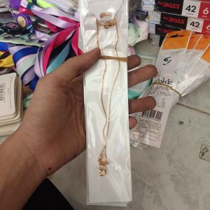 Kalung Titanium Gold Anak 