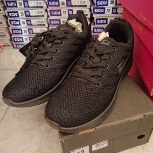 Sepatu Sekolah Thomas Full Hitam/40