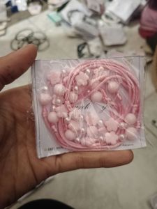Gelang Tali Mote Korean Pink 