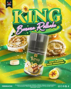King Banana Roll Cake 60ml