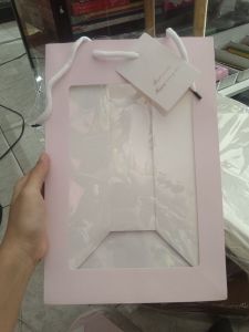 Paperbag Transparant Purple