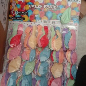 Balon Pastel Isi 5