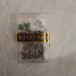 Scarf Pins Jarum Pentul Silver