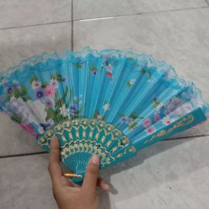 Kipas Lipat Renda Mix