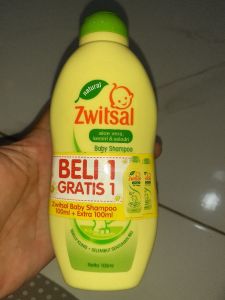Zwitsal baby shampoo 100ml+100ml