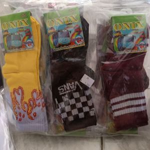 Kaos Kaki Anak Panjang Motif