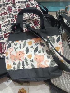 Tas Tali Canvas Sablon 