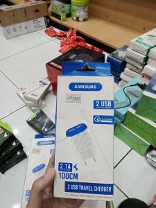 TRAVEL CHARGER/SAMSUNG/MICRO/2USB/2.1A