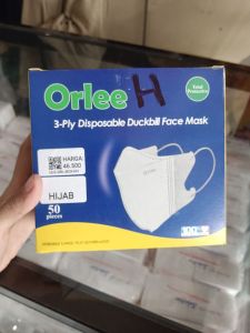 Masker Orle Box Hijab Hitam 