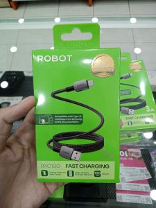 Kabel Data/ROBOT RXC100/TYPE-C/3A FAST CHARGING/100CM