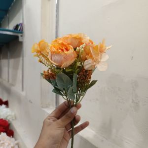 Bunga Hias Artificial/Orange