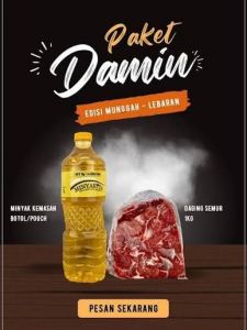 Paket daging + Minyak 