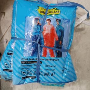 Jas Hujan Plastik Orle Jaket Celana