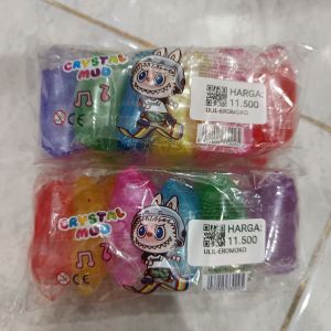 Crystal Mud - Mainan - Slime Labubu