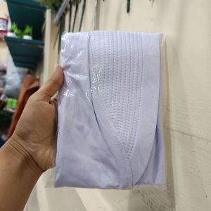 Hijab Sport Pet Tebal 35x55cm/ Putih 