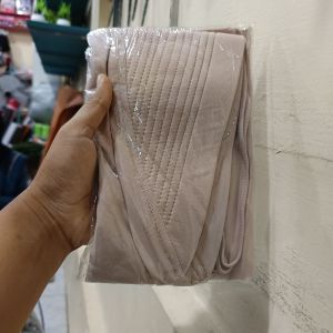Hijab Sport Pet Tebal 35x55cm/ Cream