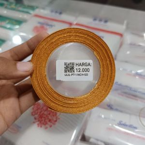 Pita Satin/1 Inchi/Gold
