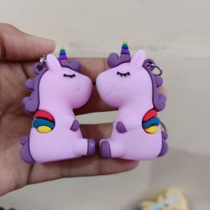 Gantungan Kunci Unicorn Ungu