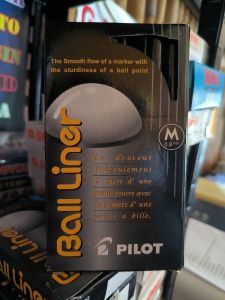 Ball Liner Pilot Black / Hitam