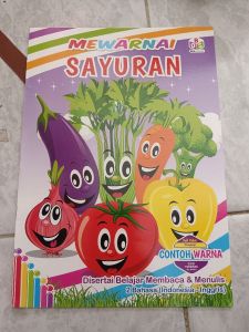 Buku Mewarnai anak Bos Creative