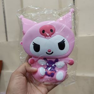 Tas Slempang Anak Kuromi Pink