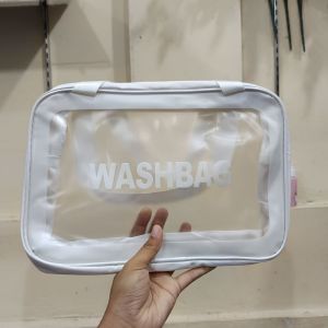 HC Washbag/ Pouch Serbaguna/ Putih/ Besar 