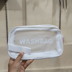 HC Washbag/ Pouch Serbaguna/ Putih/ Sedang