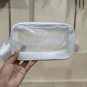 HC Washbag/ Pouch Serbaguna/ Putih/ Kecil