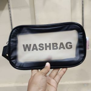 HC Washbag/ Pouch Serbaguna/ Hitam/ Kecil