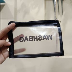 HC Washbag/ Pouch Serbaguna Kotak / Hitam