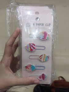Ulil - Paper Clips 5 Motif Karakter - Cewek - Ecer