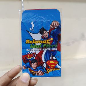 Amplop Lebaran Kecil/ Supermen/ 06