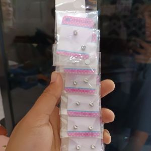 Tindik magnet/ Kecil/ Silver  