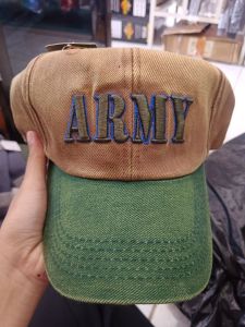 Topi Baseball Army/ Dewasa