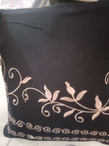Mukena Dewasa Hitam Motif
