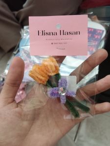 Gantungan Kunci Kawat Bulu 