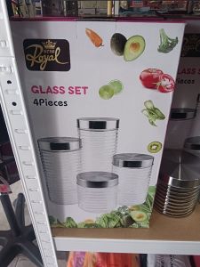 Glass Set 4 Pieces