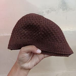 Peci Kopiah/ Dewasa/ Coklat