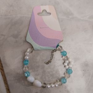 Gelang Manik Bulat Biru