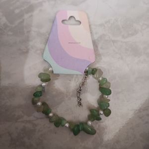 Gelang Stone Bracelet Hijau