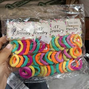 Ikat Rambut Set/ Isi 5/ Rainbow 
