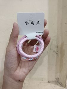 Ikat Rambut Hair Band/ Pink